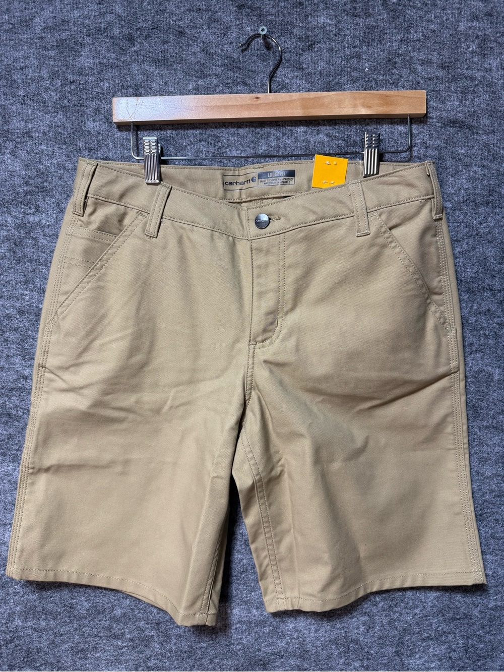 Carhartt Women’s Rugged Flex Canvas Work Shorts – Size L – New with Tags